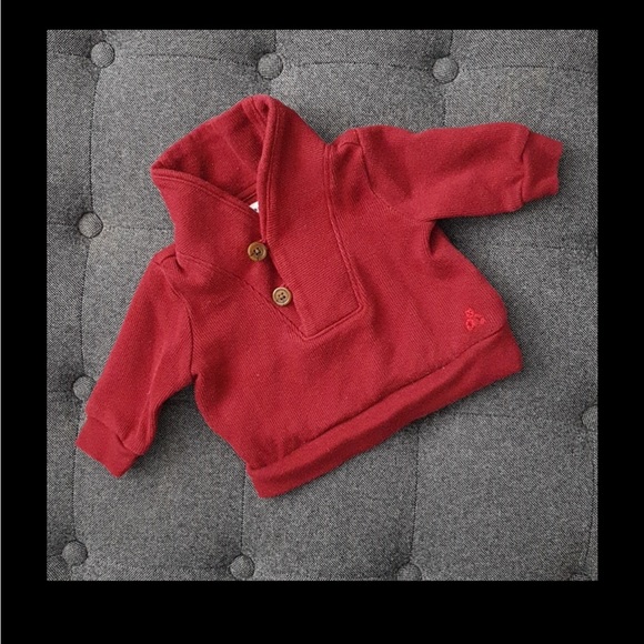 Baby Gap Shawl Collar Sweatshirt - Picture 2 of 2
